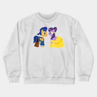 Flash Sentry and Twilight Sparkle Crewneck Sweatshirt